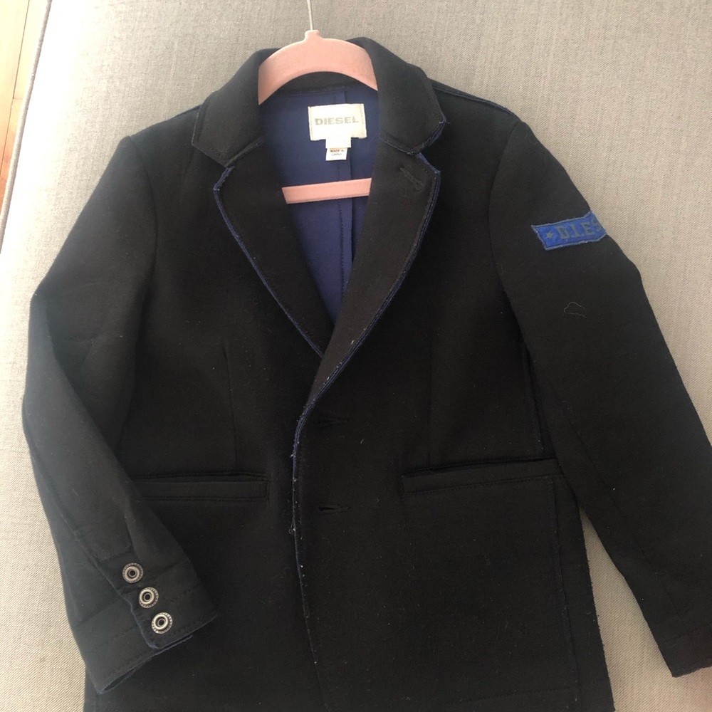 Diesel jacket blazer for boys girls sz5 runs big